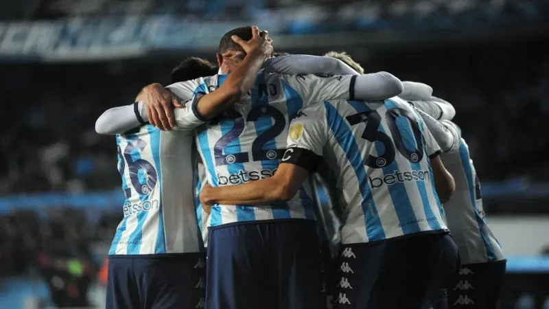 Goleada de Racing en la Copa Libertadores