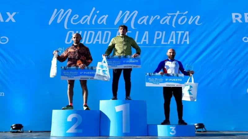 Ulises Otero de San Nicolás arrasa en la Media Maratón Ciudad de La Plata, dejando atrás a sus competidores en una carrera llena de emoción y desafíos