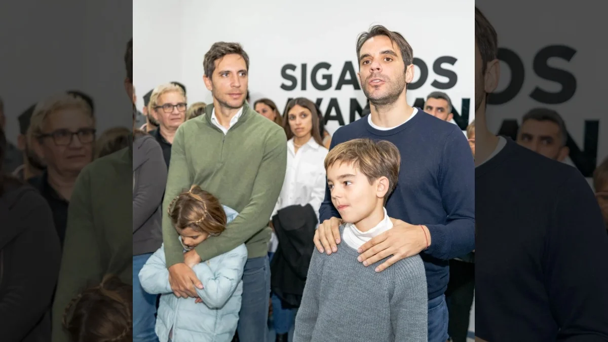 Santiago Passaglia opens a new party space in San Nicolás, heading into the elections
