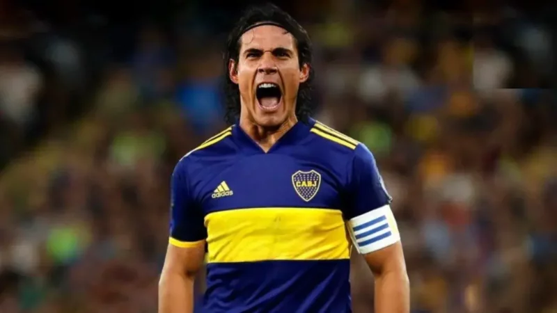 Edinson Cavani boca