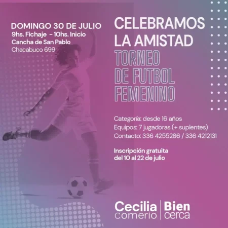 Torneo de fútbol femenino