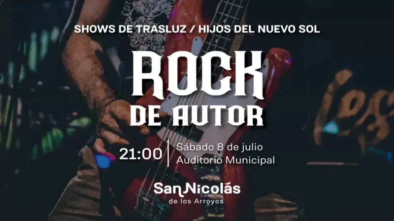 Ciclo de Rock de Autor en San Nicolás