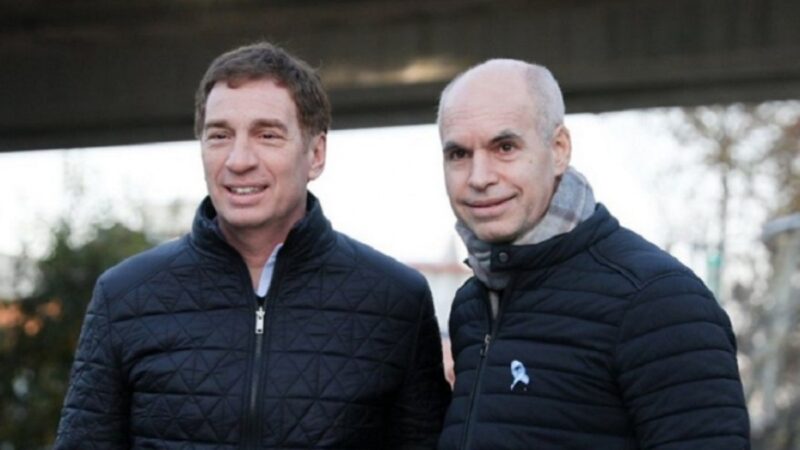 Rodríguez Larreta y Santilli San Nicolás