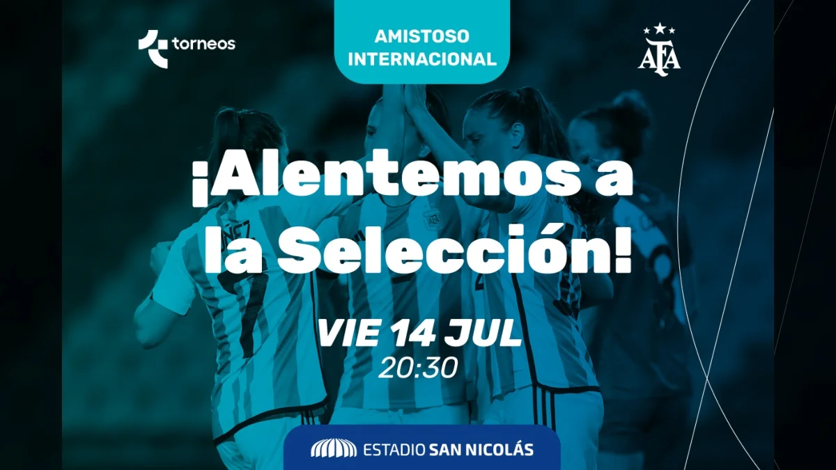 Último encuentro en casa: La Selección Argentina Femenina se despide en San Nicolás antes del Mundial