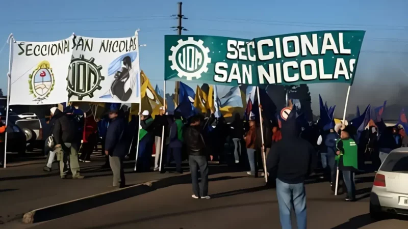 Delegados de UOM San Nicolás