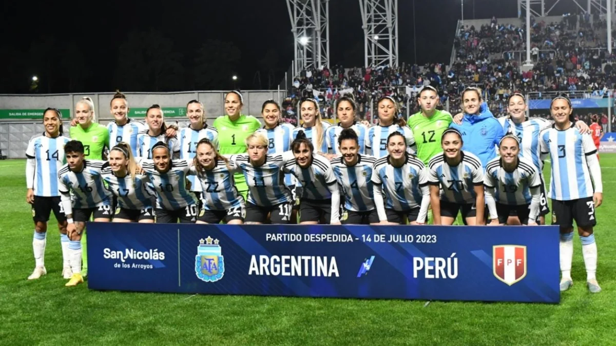 Dominio aplastante: Argentina arrasa a Perú en un amistoso previo al Mundial