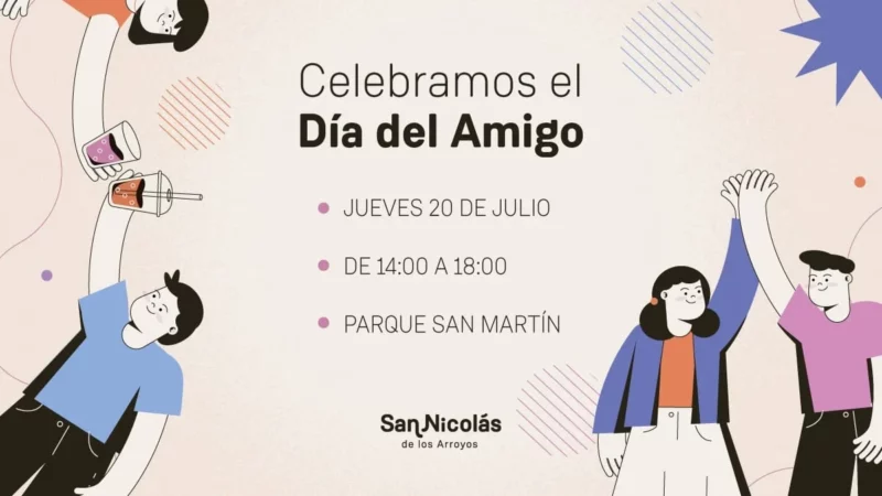 ¡Un encuentro musical inolvidable! Bandas en vivo en el Parque San Martín para celebrar el Día del Amigo.