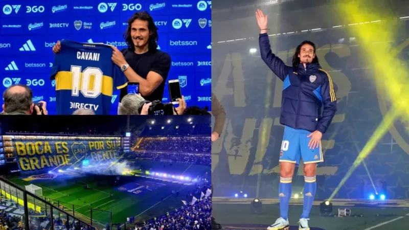 Cavani boca Juniors