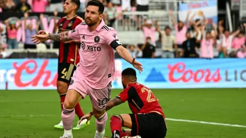 Inter Miami vence 4-0 a Atlanta United