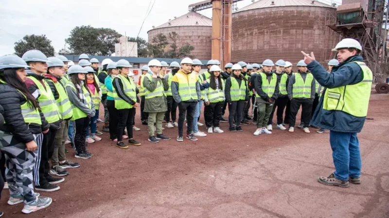 Puerto de San Nicolás, estudiantes, Movilidad Sustentable