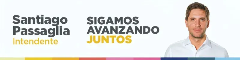 Santiago Passaglia Intendente de San Nicolás