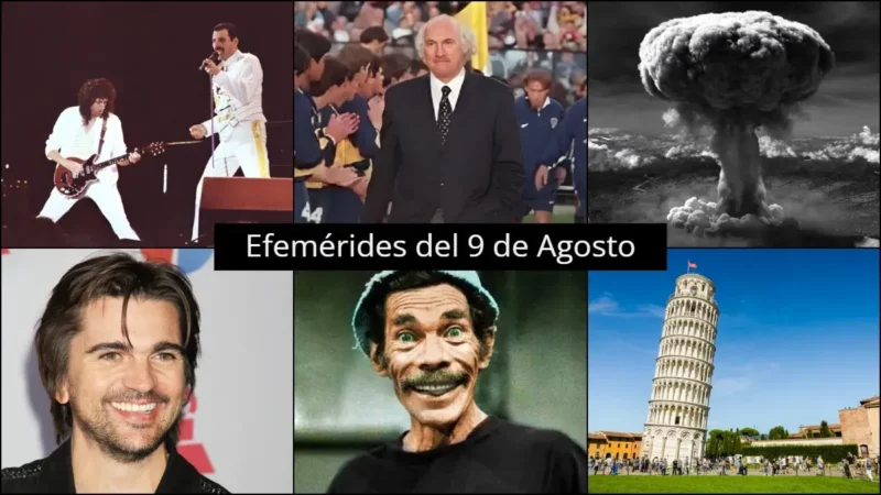 9 de Agosto Efemérides