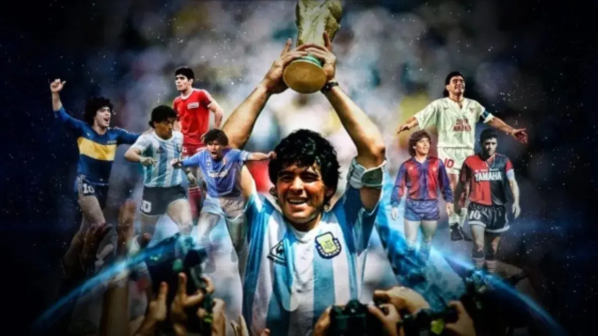 Diego Maradona deportista más famoso