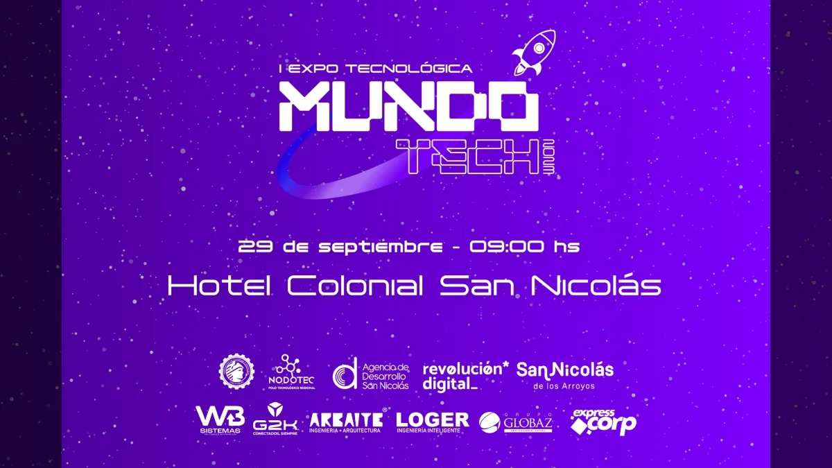 cómo será la primera exposición tecnológica de San Nicolás