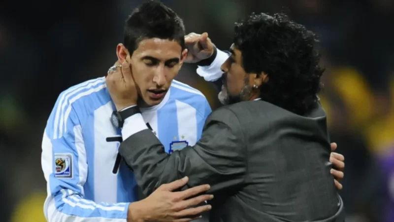 Di María iguala a Maradona como el segundo mayor asistidor de la historia de la Selección Argentina