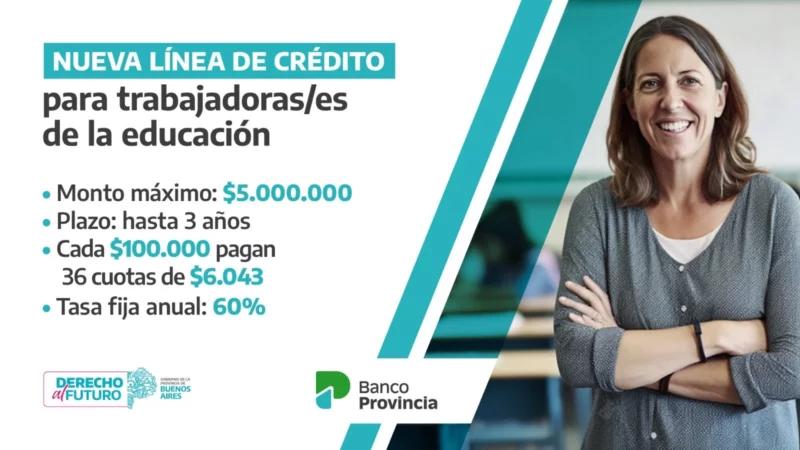 Préstamos para personal de educación