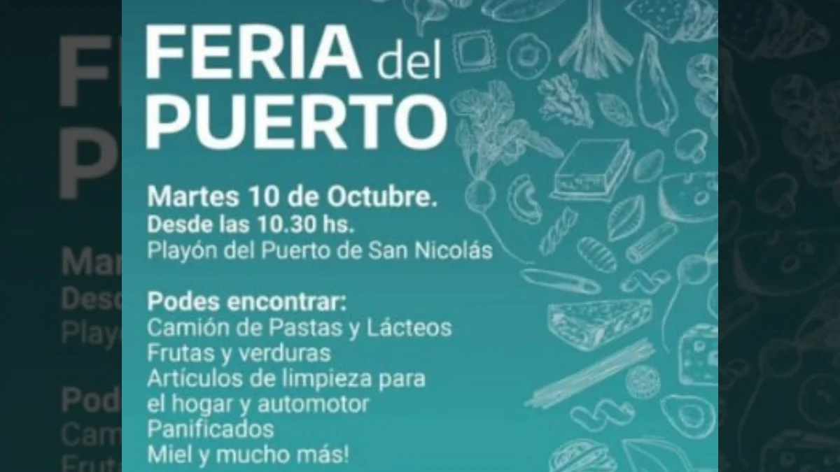 ¡La Feria del Puerto llega al Puerto de San Nicolás