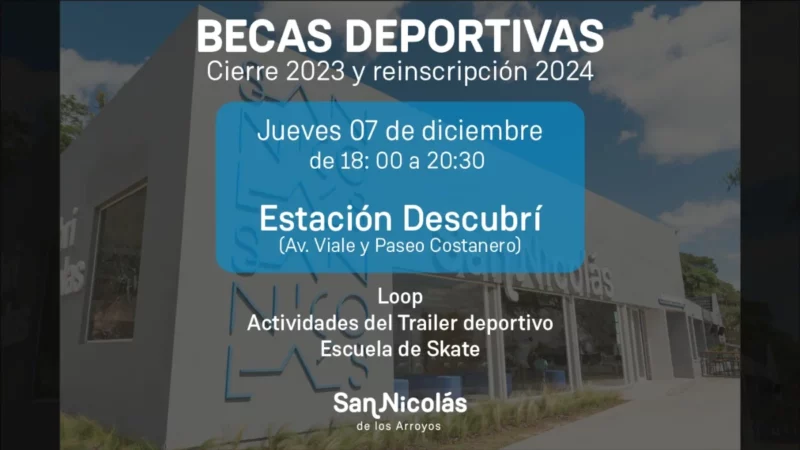 Becas Deportivas 2023