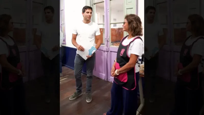 Passaglia visita Latidos Rosa