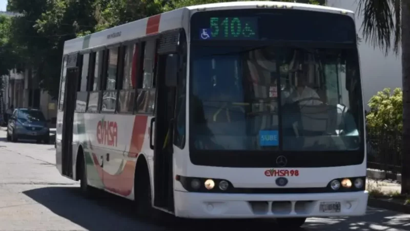 Paro de transporte en San Nicolás