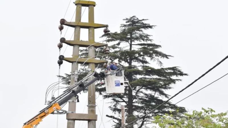 suministro eléctrico en San Nicolás