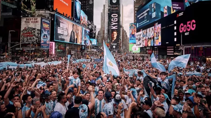 Hinchas argentinos