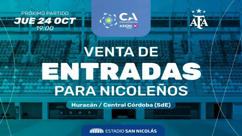 Entradas Copa Argentina