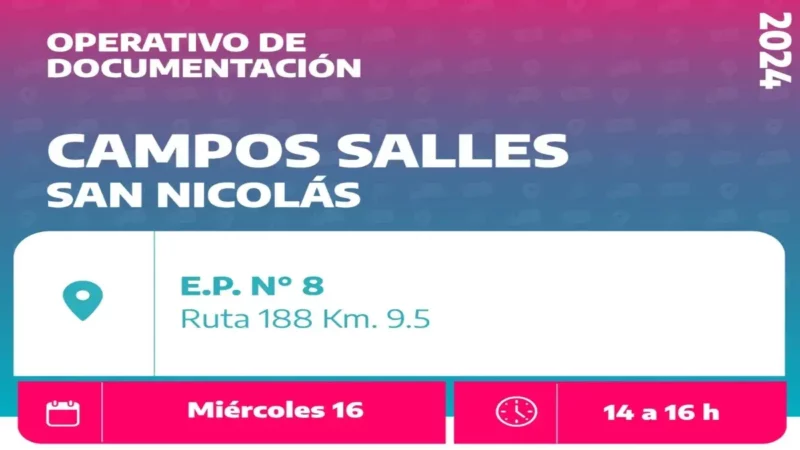 Operativo de Documentación Campos Salles