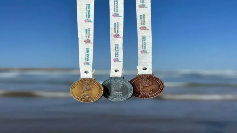 San Nicolás medallas Juegos