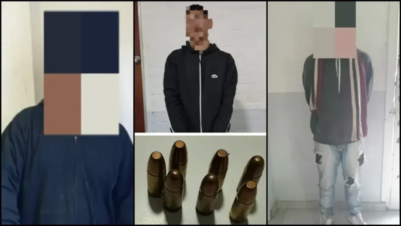 detenidos con capturas activas