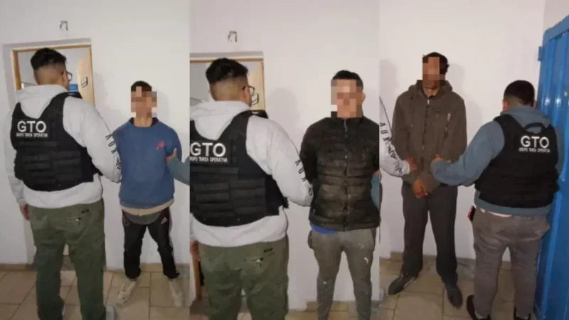 allanamiento en San Nicolás